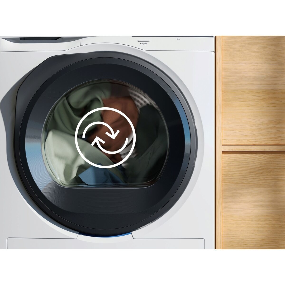Secadora Electrolux 9 kg Condensación, bomba de calor - EDI629G4BO Blanco-3