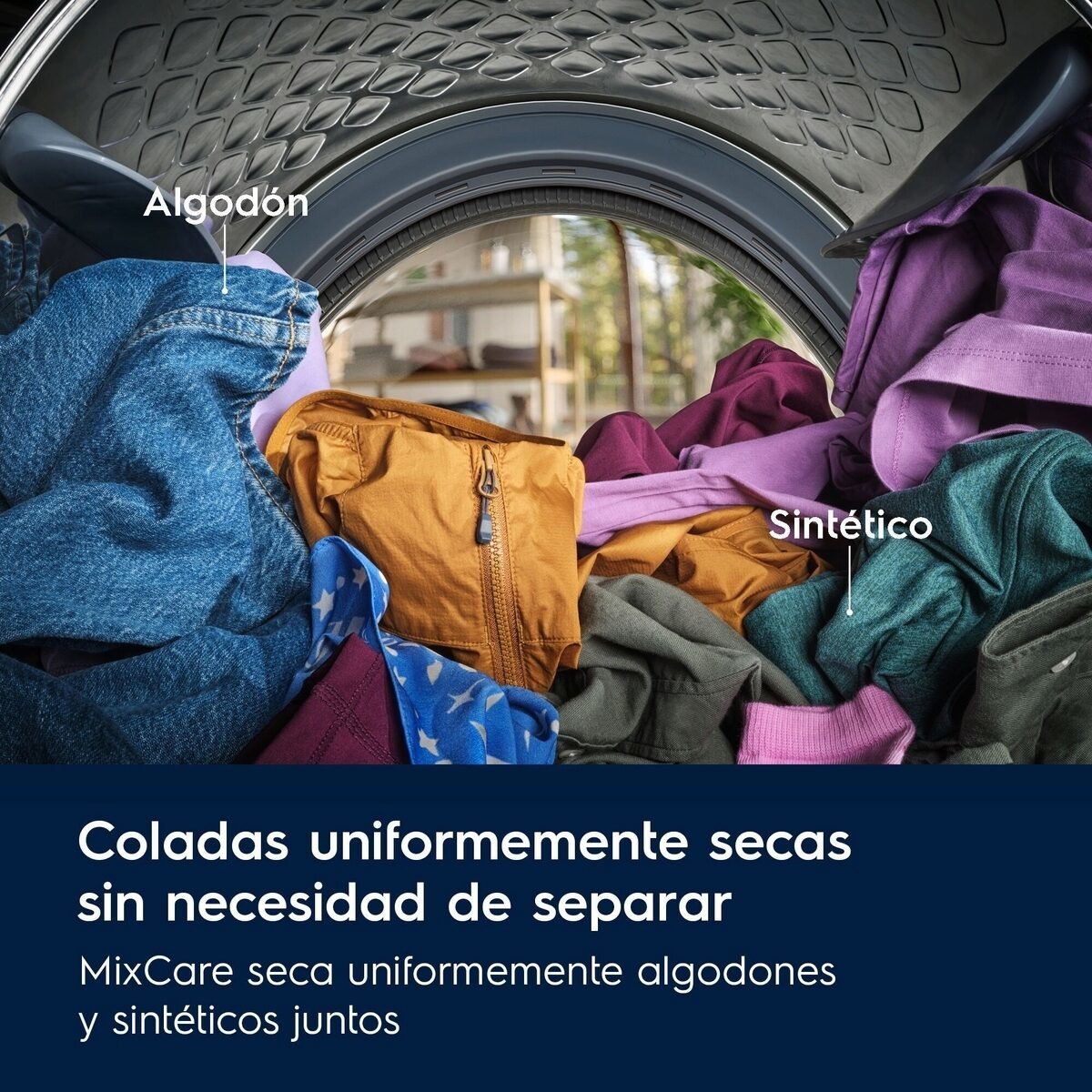 Secadora Electrolux 9 kg Condensación, bomba de calor - EDI629G4BO Blanco-5