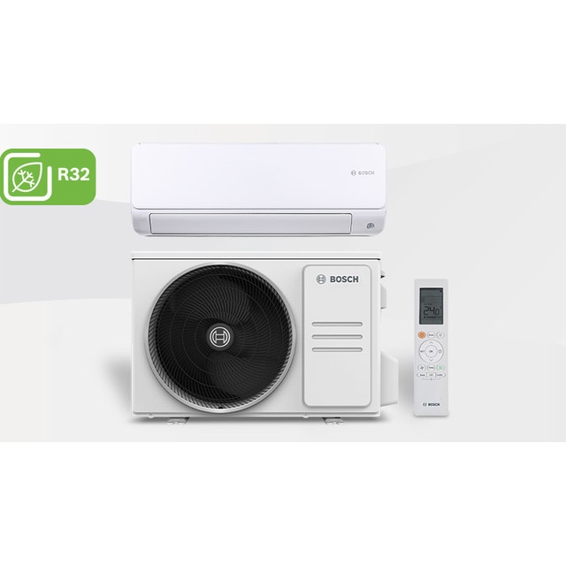Aire acondicionado Split 1x1 Bosch Inverter 2.268 frig/h y 2.646 kcal/h - CL6000i - SET 35 WE Blanco-4
