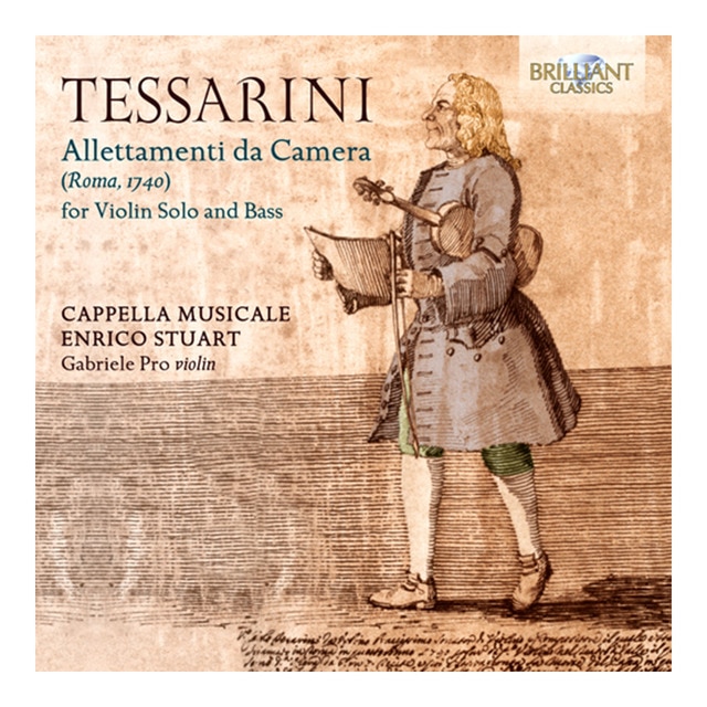 Imagen 0 de Tessarini: Allettamenti da Camera for Violin Solo and Bass (CD)