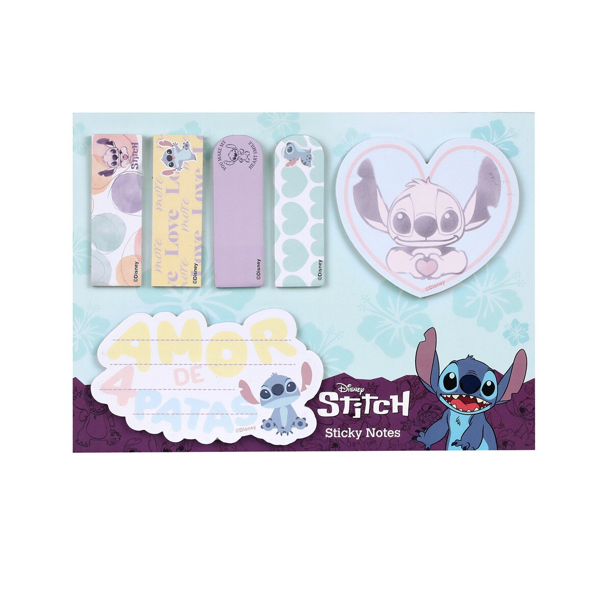 Marcapáginas sobremesa turquesa Stitch Coolpack Multicolor-1