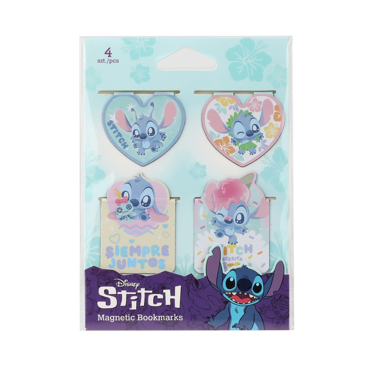 Marcapáginas magnéticos Siempre juntos Stitch Coolpack 1