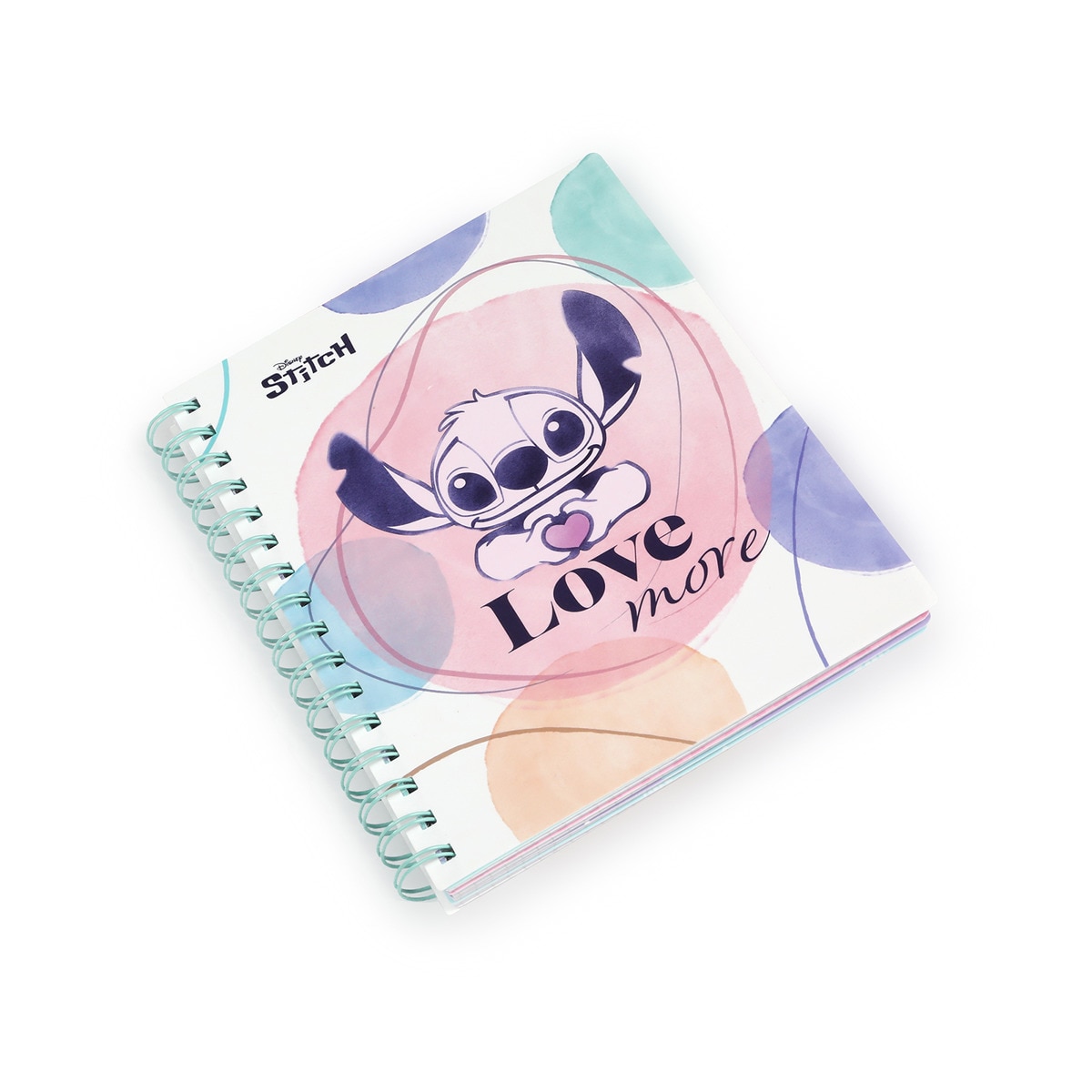 Notebook A5 espiral con divisores cuadrícula 100 hojas Multicolor Stitch Coolpack Multicolor-2