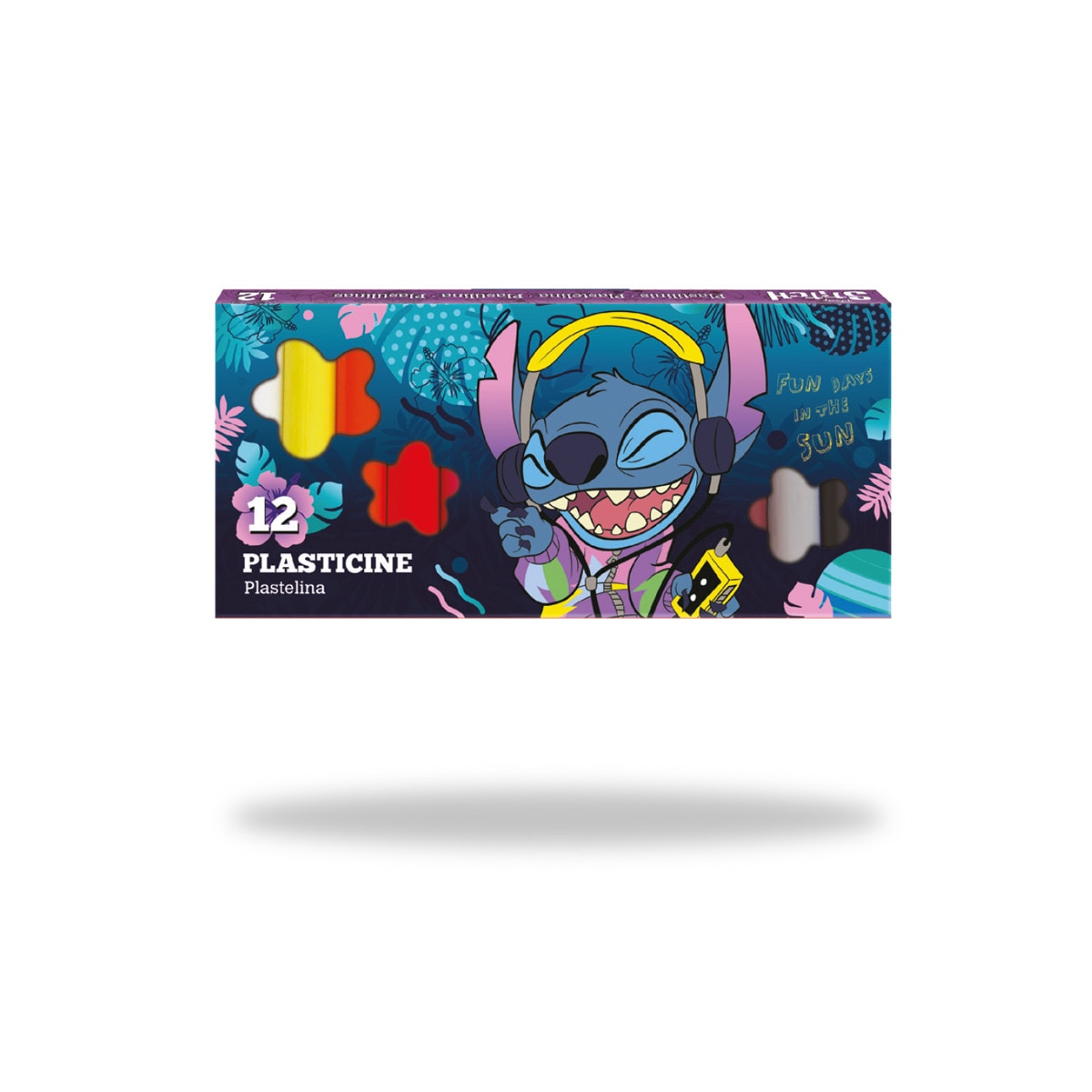 Plastilina 12 colores Stitch Coolpack Multicolor-1