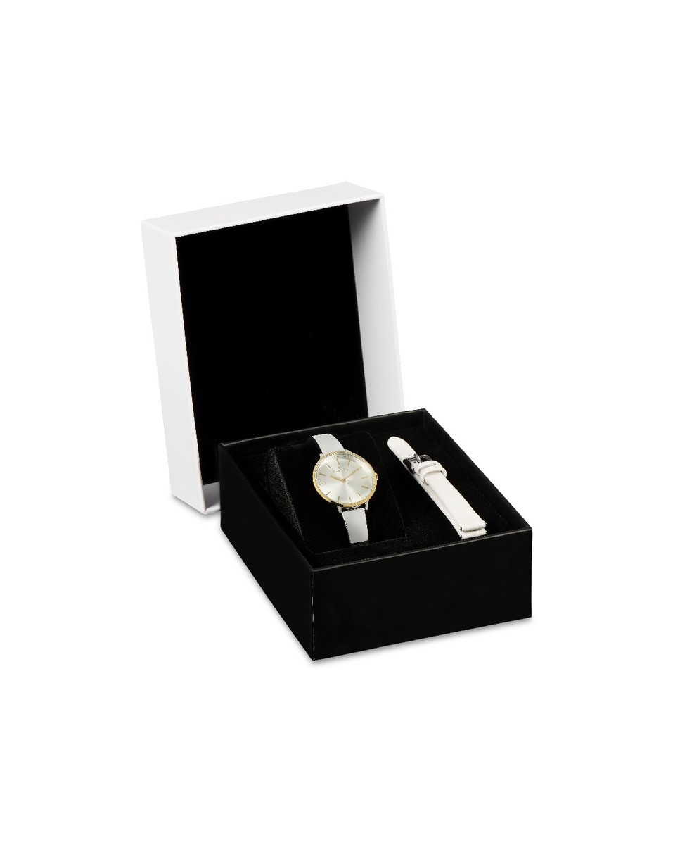 Relógio ELETTA Elegance Gold & Steel 3