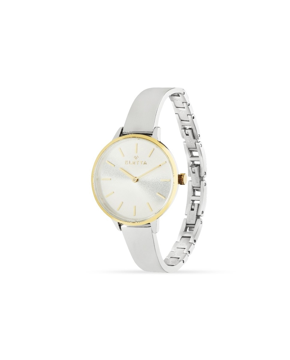 Relógio ELETTA Elegance Gold & Steel 2
