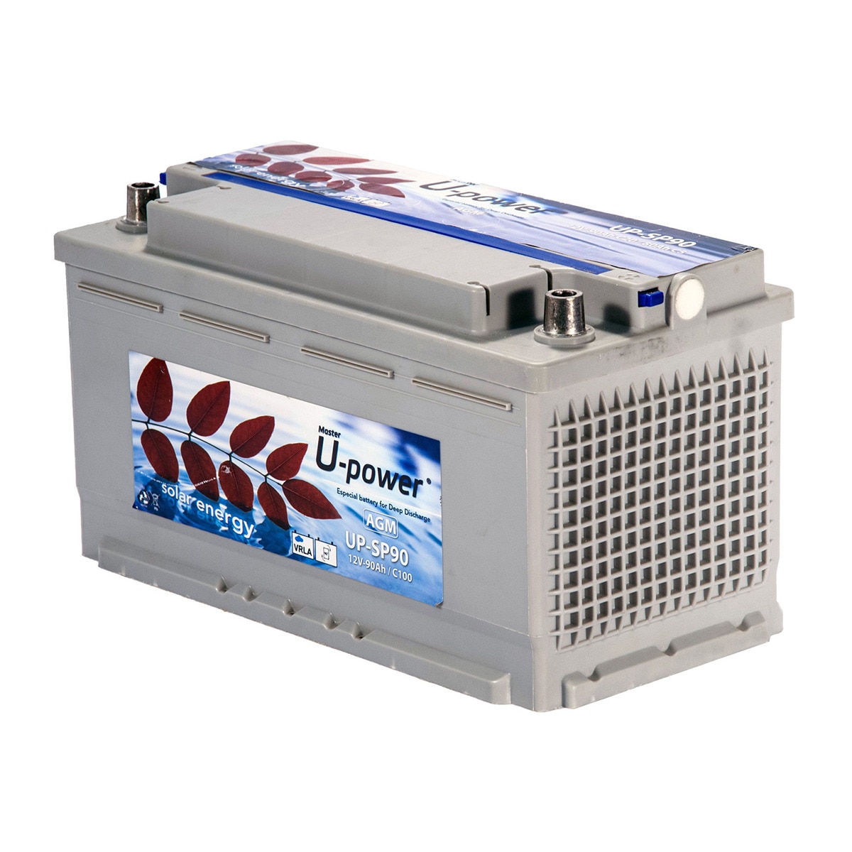 Batería Monoblock UP-SP100 100Ah Gris-1