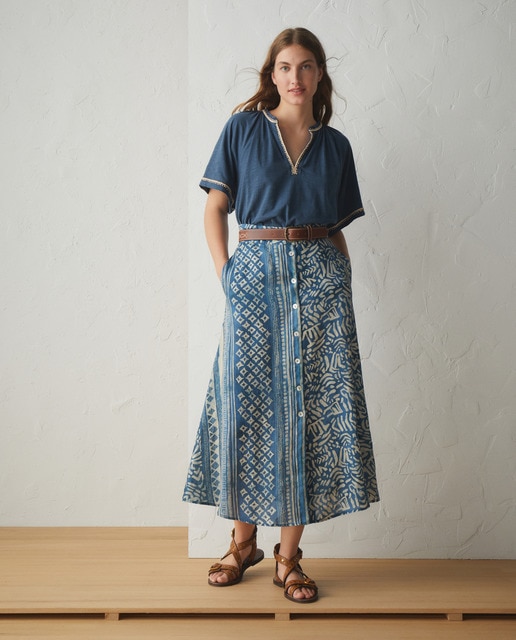 Imagem 0 de Saia Midi Batik