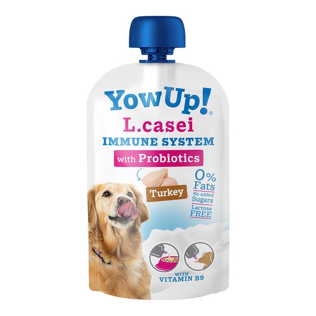 Imagen 0 de Yogur sin lactosa para perros Yow Up yogur L. Casei sistema inmune con probióticos pavo 115 g