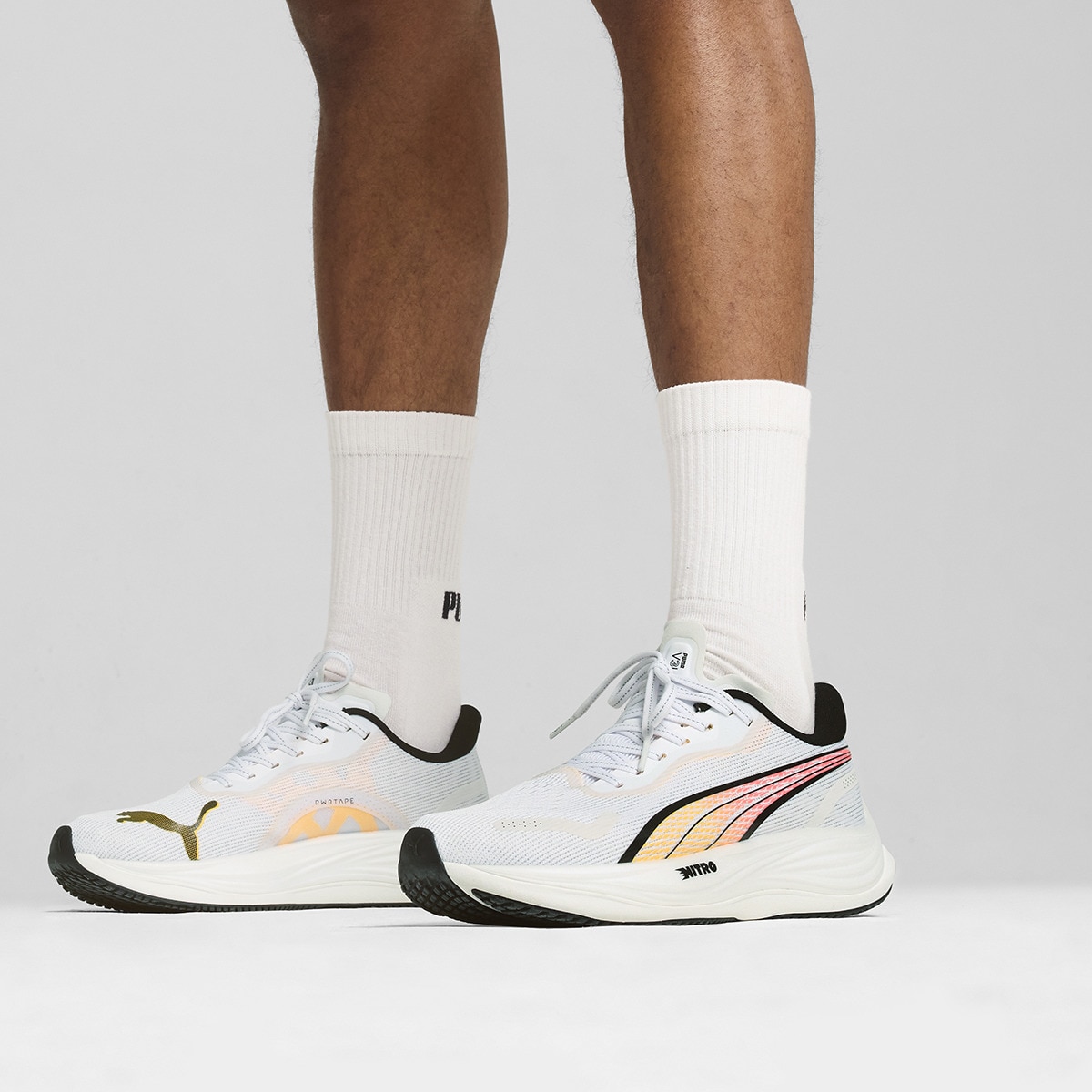 Sapatilhas de Running de Homem Velocity Nitro 3 Branco-7