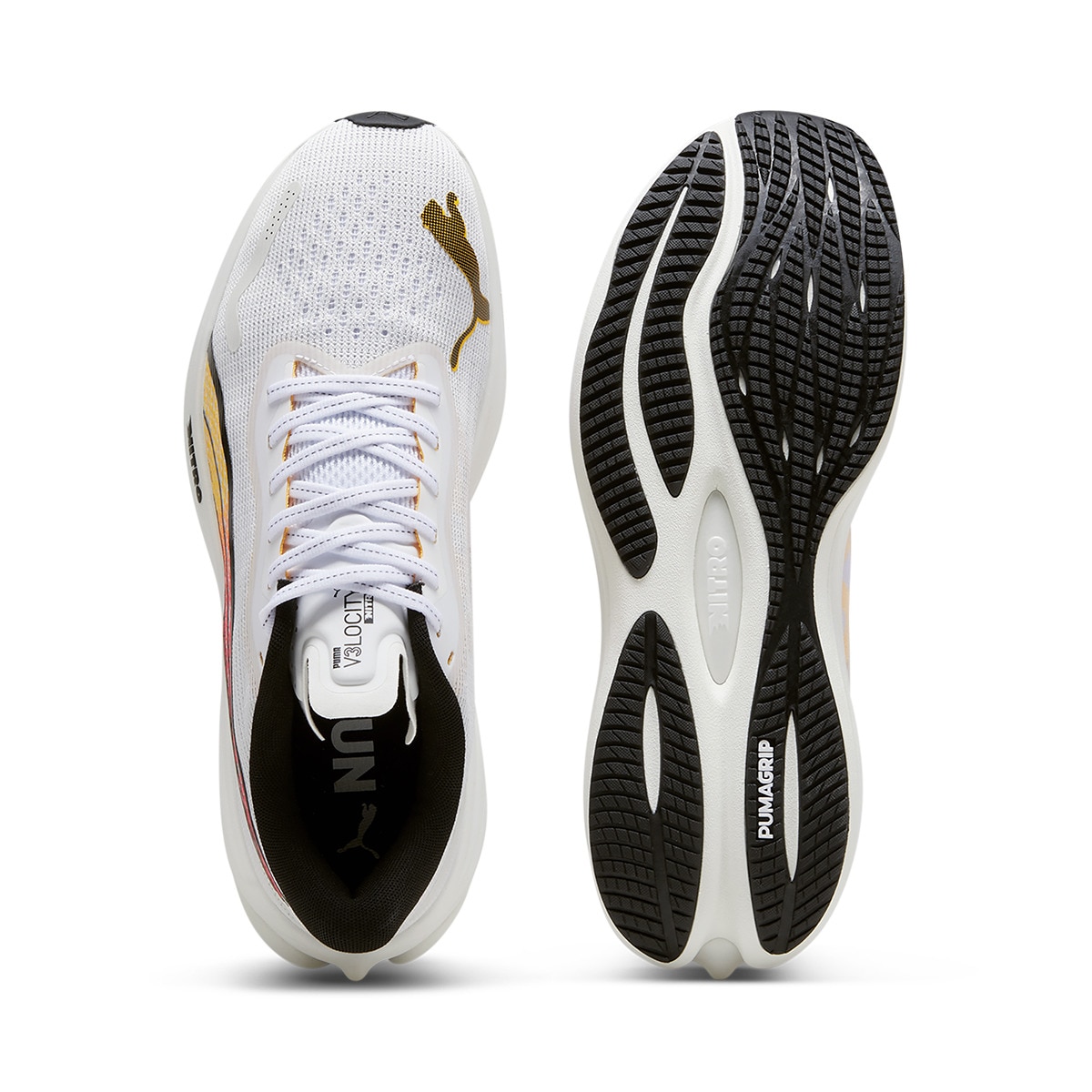 Sapatilhas de Running de Homem Velocity Nitro 3 Branco-4