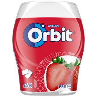 Pastilhas Elásticas de Morango embalagem 64 g - Orbit