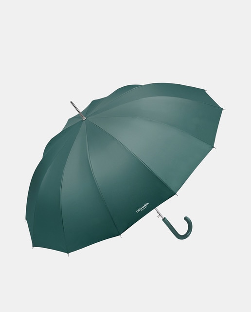 Imagem 0 de Guarda-Chuva Comprido Automático com Cabo Curvado. Liso