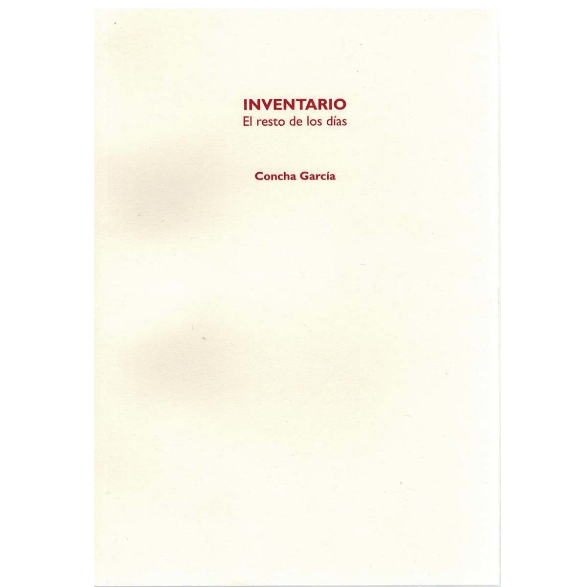 Inventario.El resto de los días 1