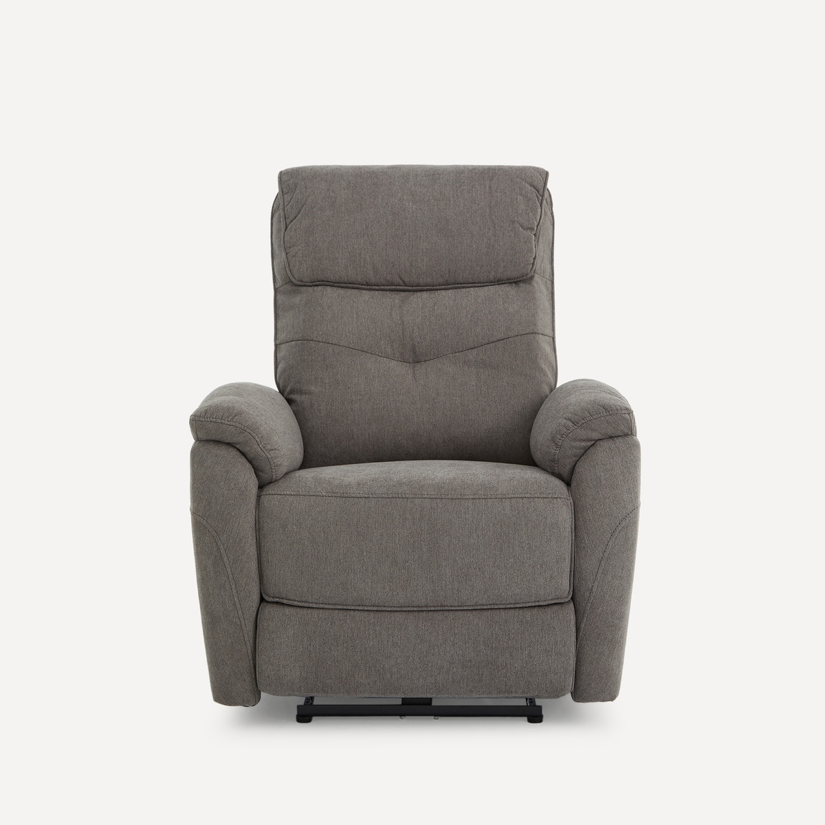 Poltrona Estofada com Relax Elétrico Draco Cinzento-escuro-2