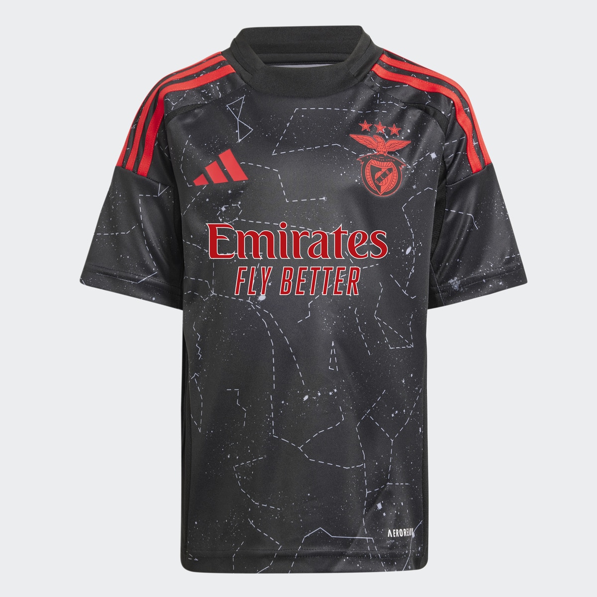 Conjunto de Criança 2.º Equipamento SL Benfica Preto-5