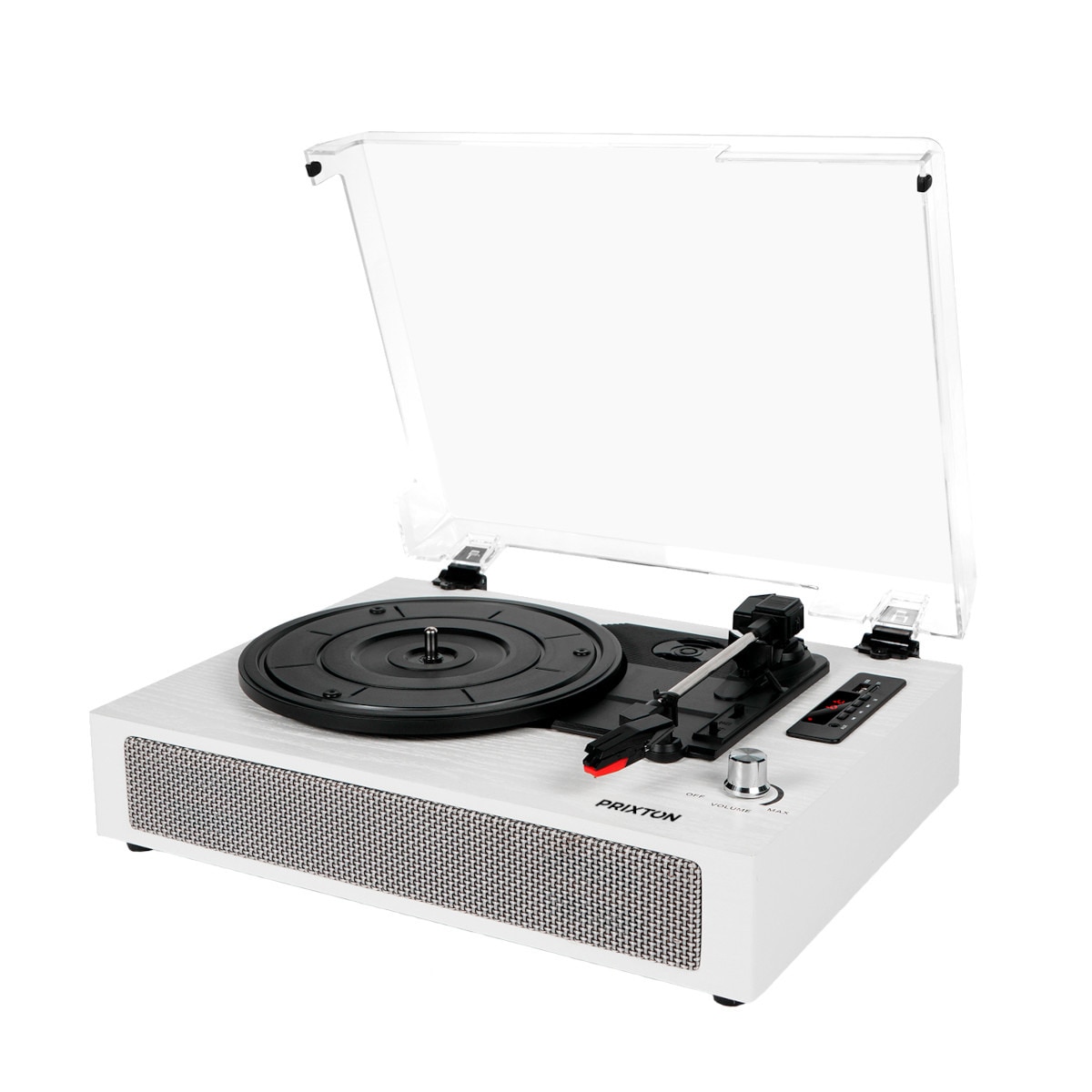 Tocadiscos Prixton Studio Deluxe Blanco / Negro-3