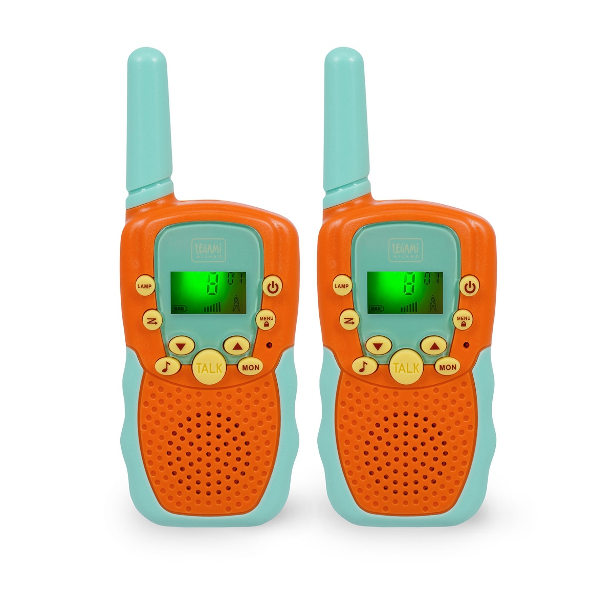 Walkie Talkies Legami laranja / turquesa 2