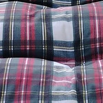 Matte für Hunde und Katzen rot-grüne Schottenkaros 76x53 cm 1 Einheit