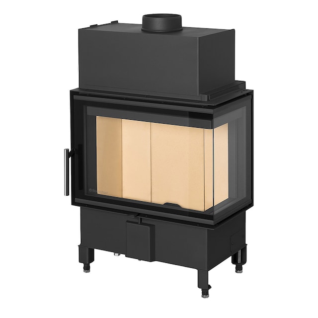 Imagen 0 de Chimenea Leña Heat F58/31 Esquinera Derecha Puerta Lateral
