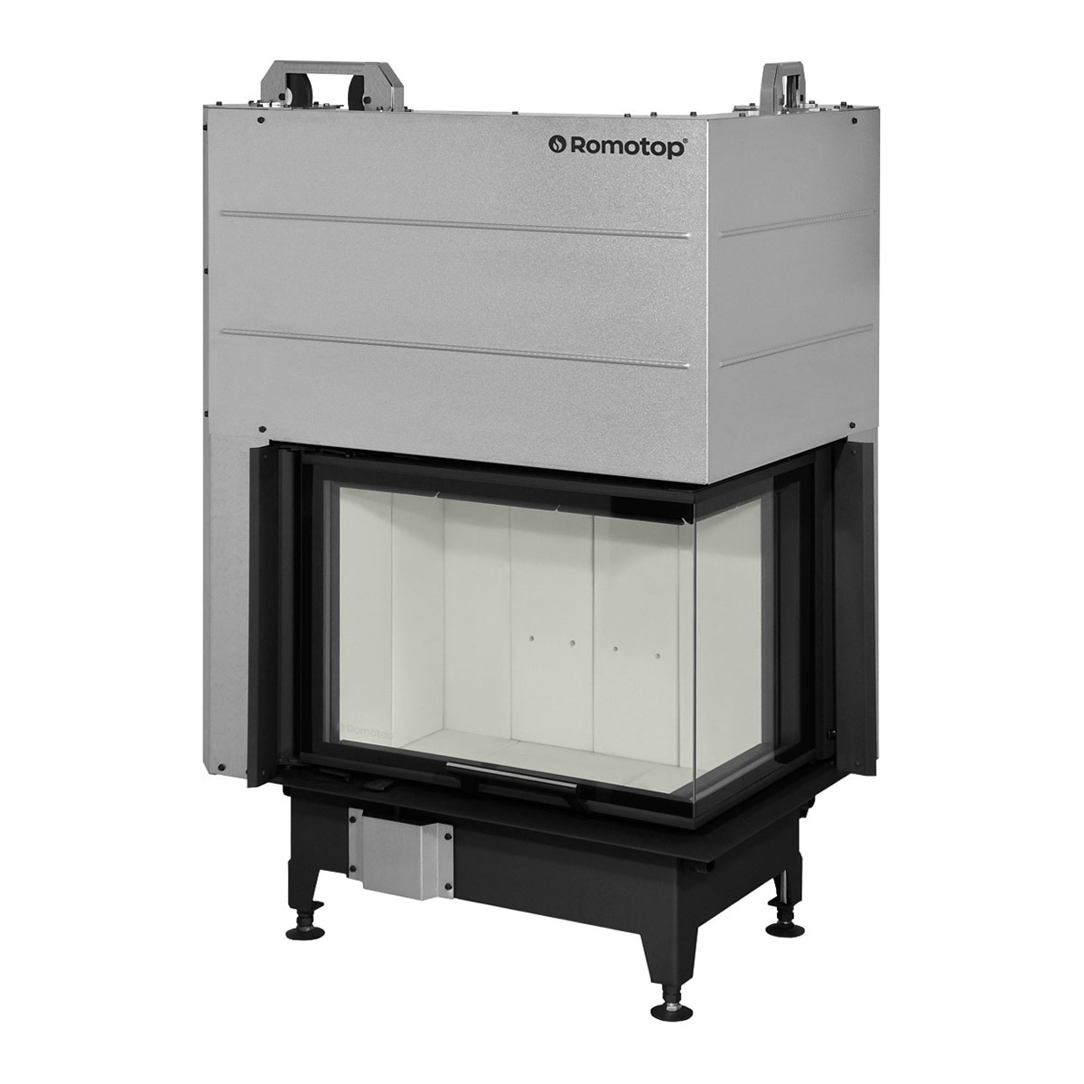 Imagen 0 de Chimenea Leña Heat E2G81/40 Esquinera Derecha