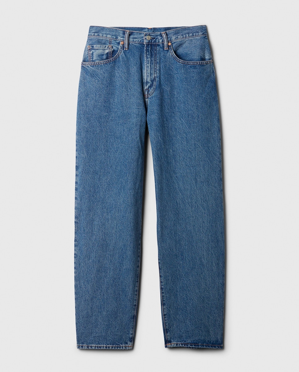 Jeans Largas Azul-9