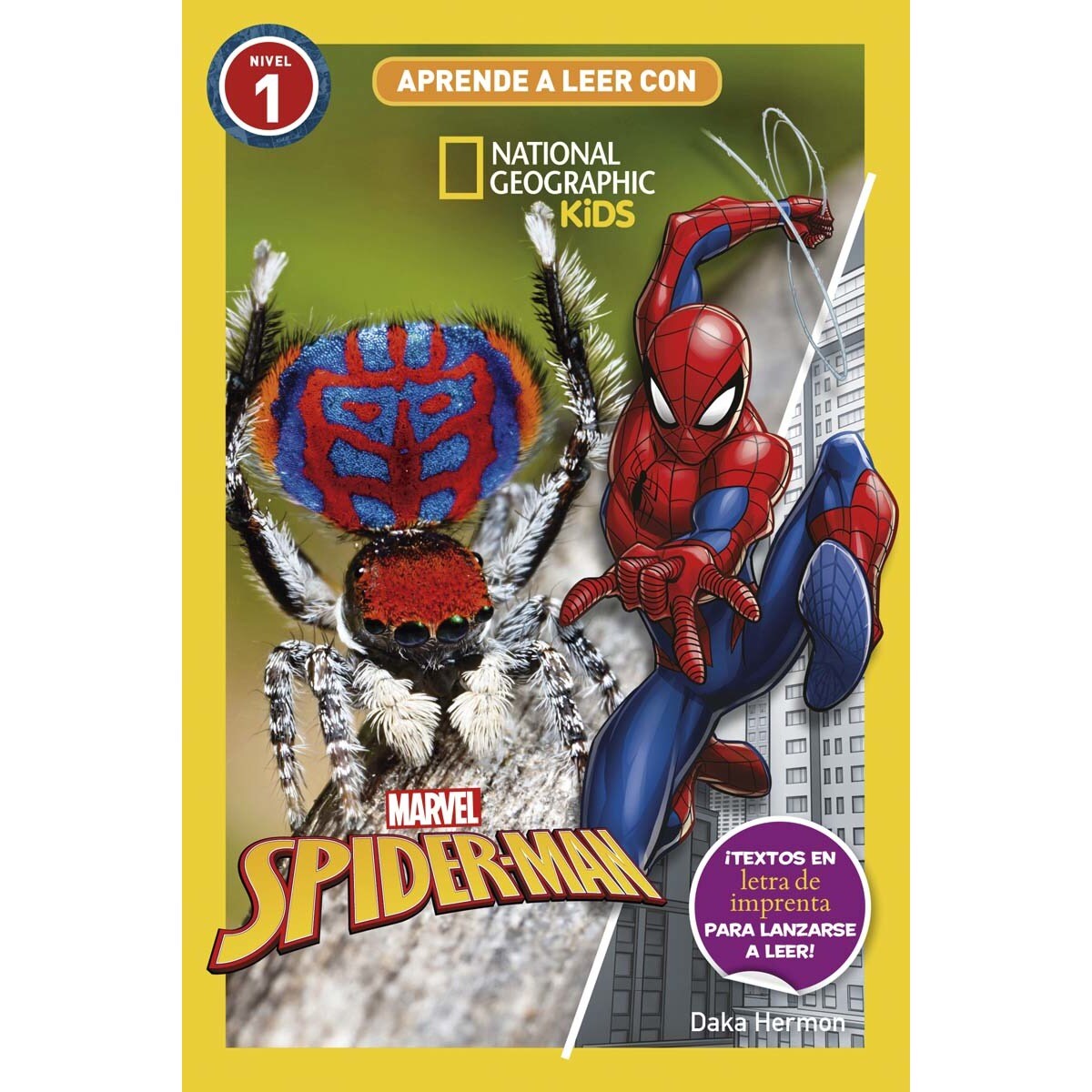 Aprende a leer con National Geographic (Nivel 1) - Spiderman (Capa mole) 1