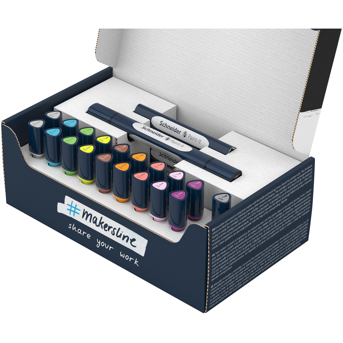 Caja Twin marker Paint-It 040 - 27 piezas Schneider multicolor Multicolor-2