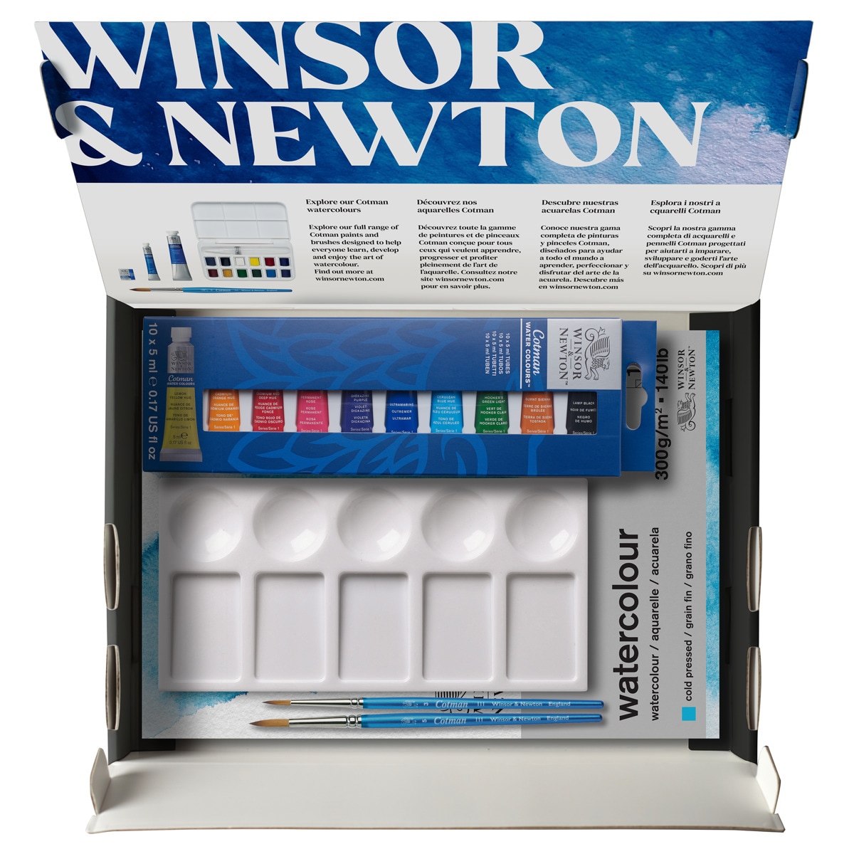 Conjunto de iniciação aguarela Cotman Winsor&Newton 2