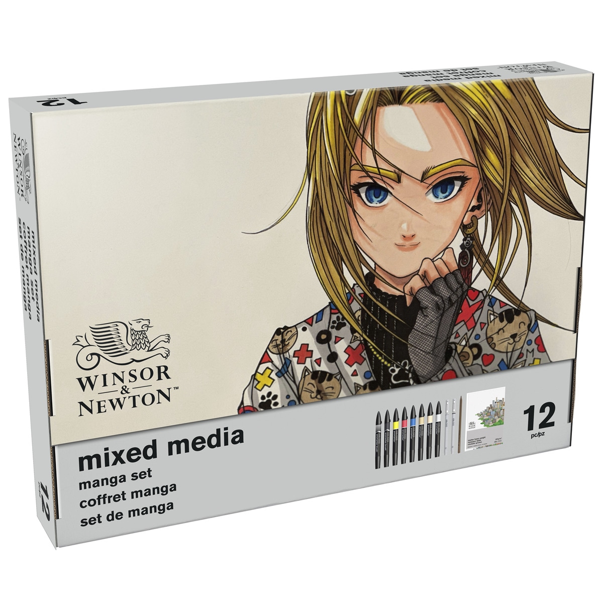 Set Iniciación Ilustación Manga Winsor&Newton 4