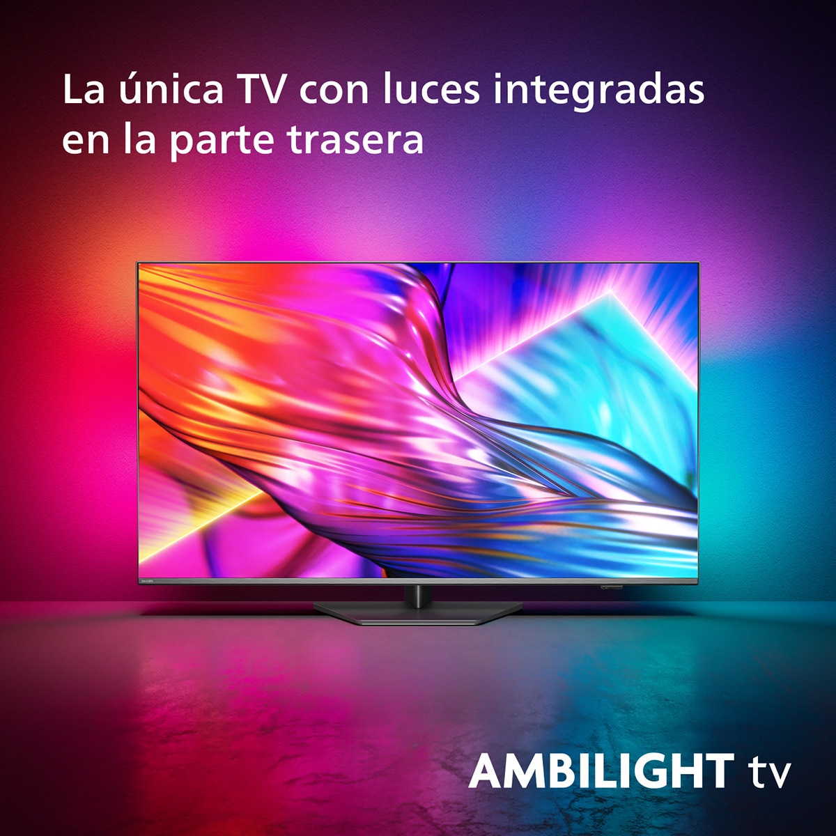 TV LED 126cm (50") Philips Ambilight The One 50PUS8919 UHD 4K, Dolby Vision y Dolby Atmos, Titan OS, Smart TV Gris Antracita-4