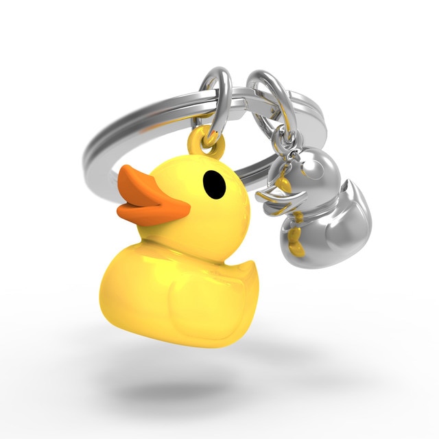 Imagen 0 de Llavero Metalmorphose patitos, madre e hijo