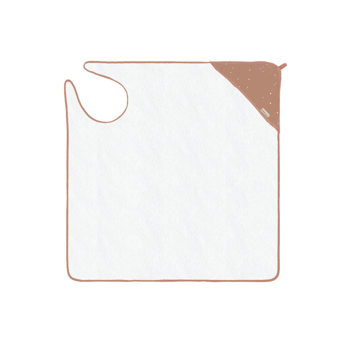 Imagen 0 de Capa de baño bebé manos libre Dots chic