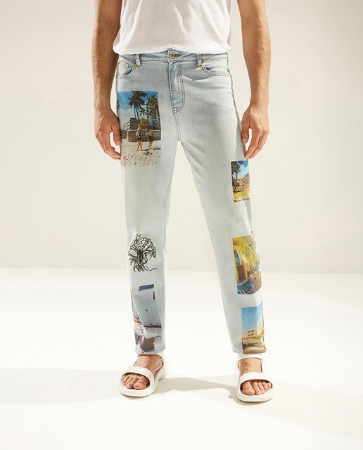 Imagen 0 de Pantalon largo denim denim