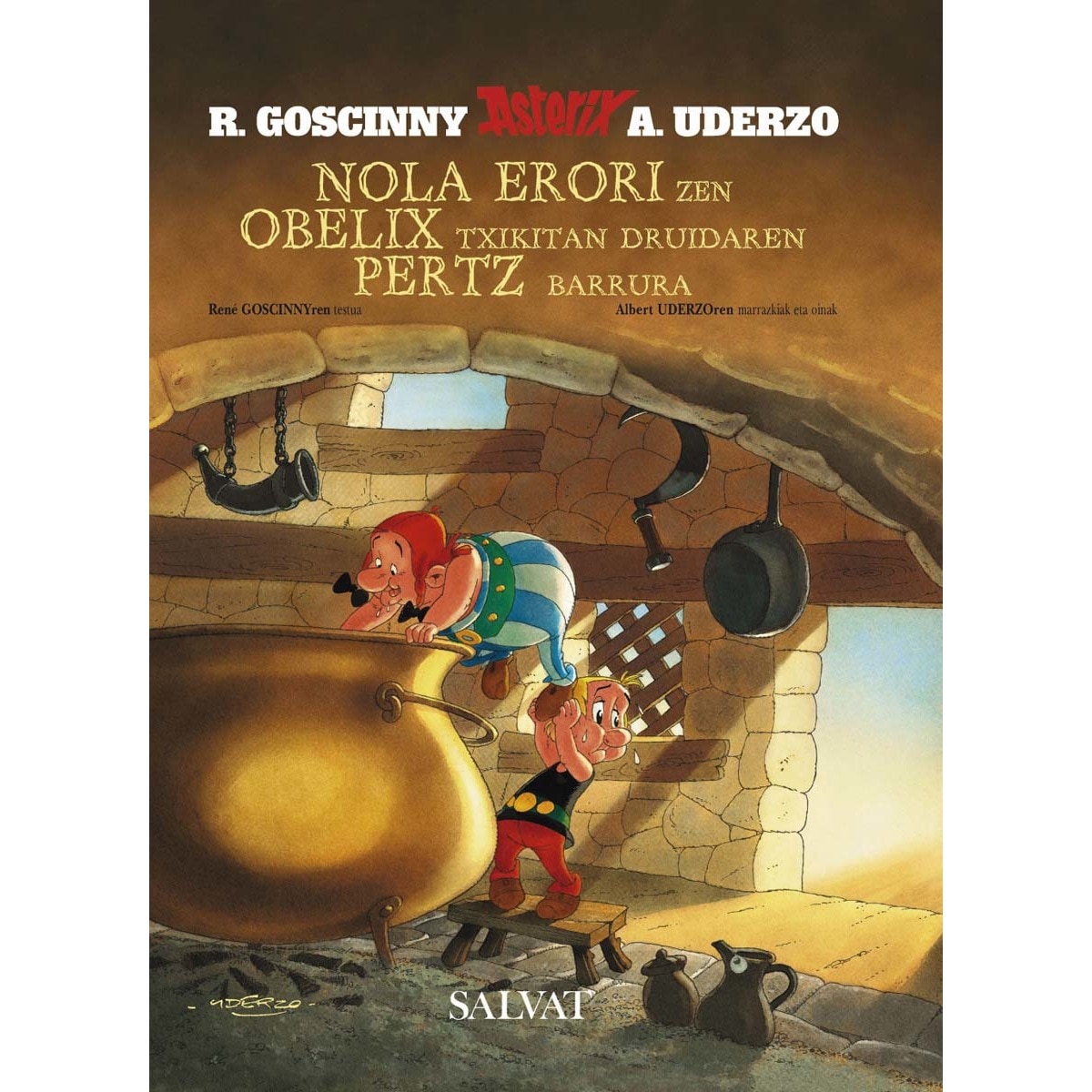 Imagem 0 de Nola erori zen Obelix txikitan druidaren pertz barrura (euskara) (Capa dura)