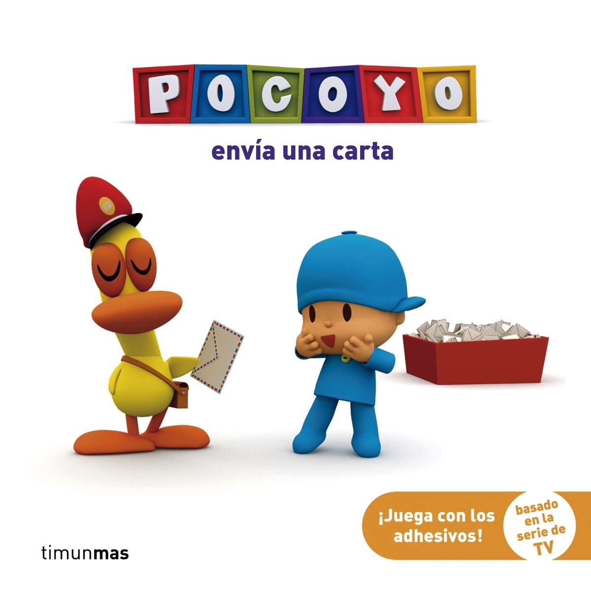 Pocoyó envía una carta: Libro con adhesivos (Tapa dura) 1