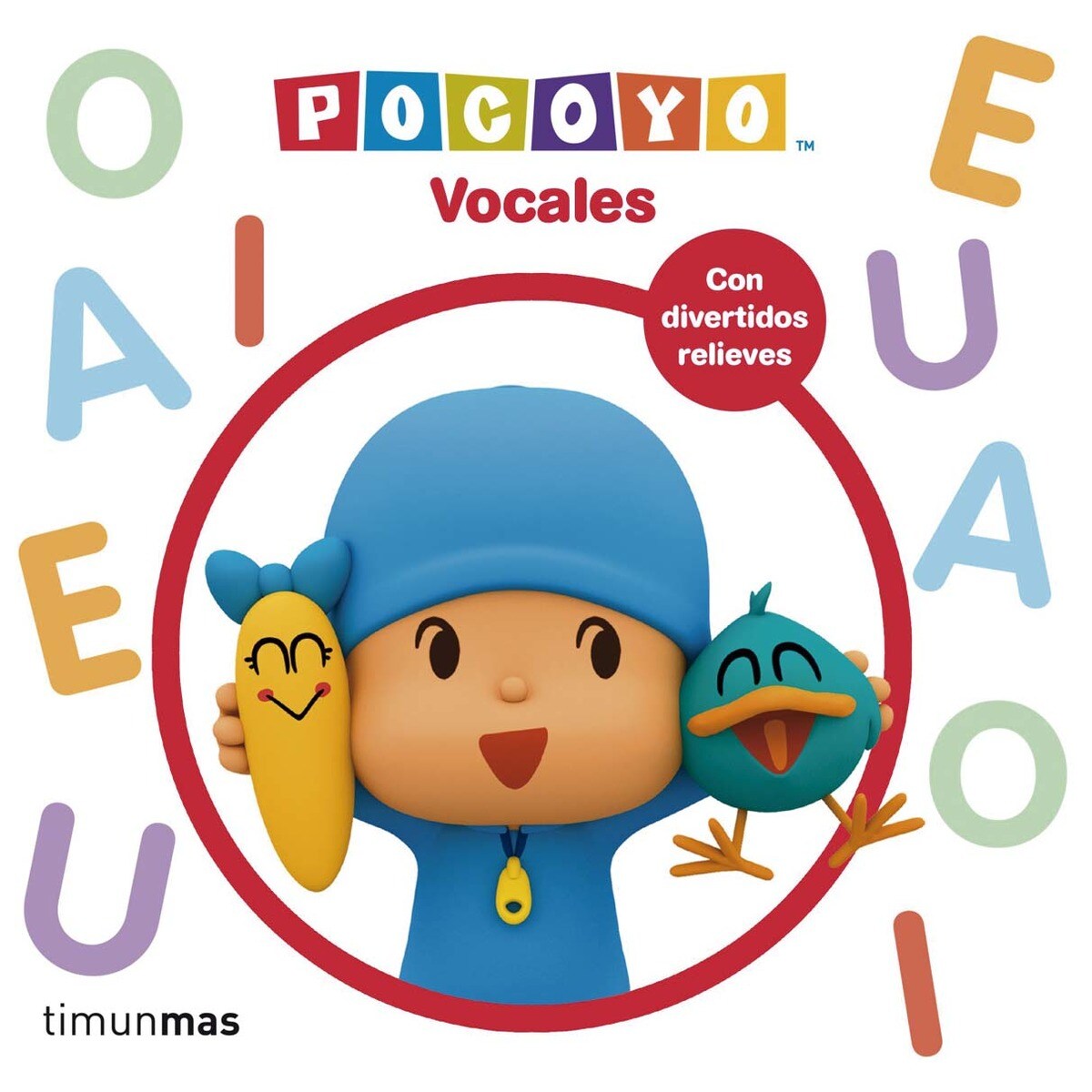 Pocoyó. Vocales: Con divertidos relieves 1