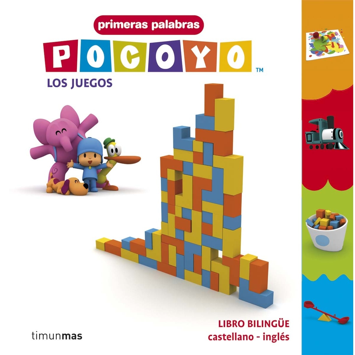 Pocoyó. Los juegos: Libro de primeras palabras (Tapa dura) 1