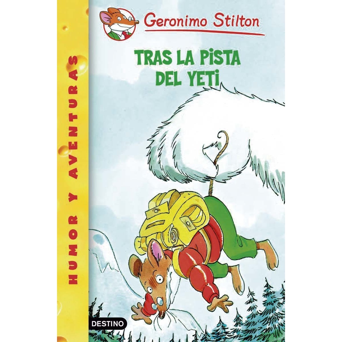 Imagen 0 de Tras la pista del yeti: Geronimo Stilton 16 (Tapa blanda con solapas)