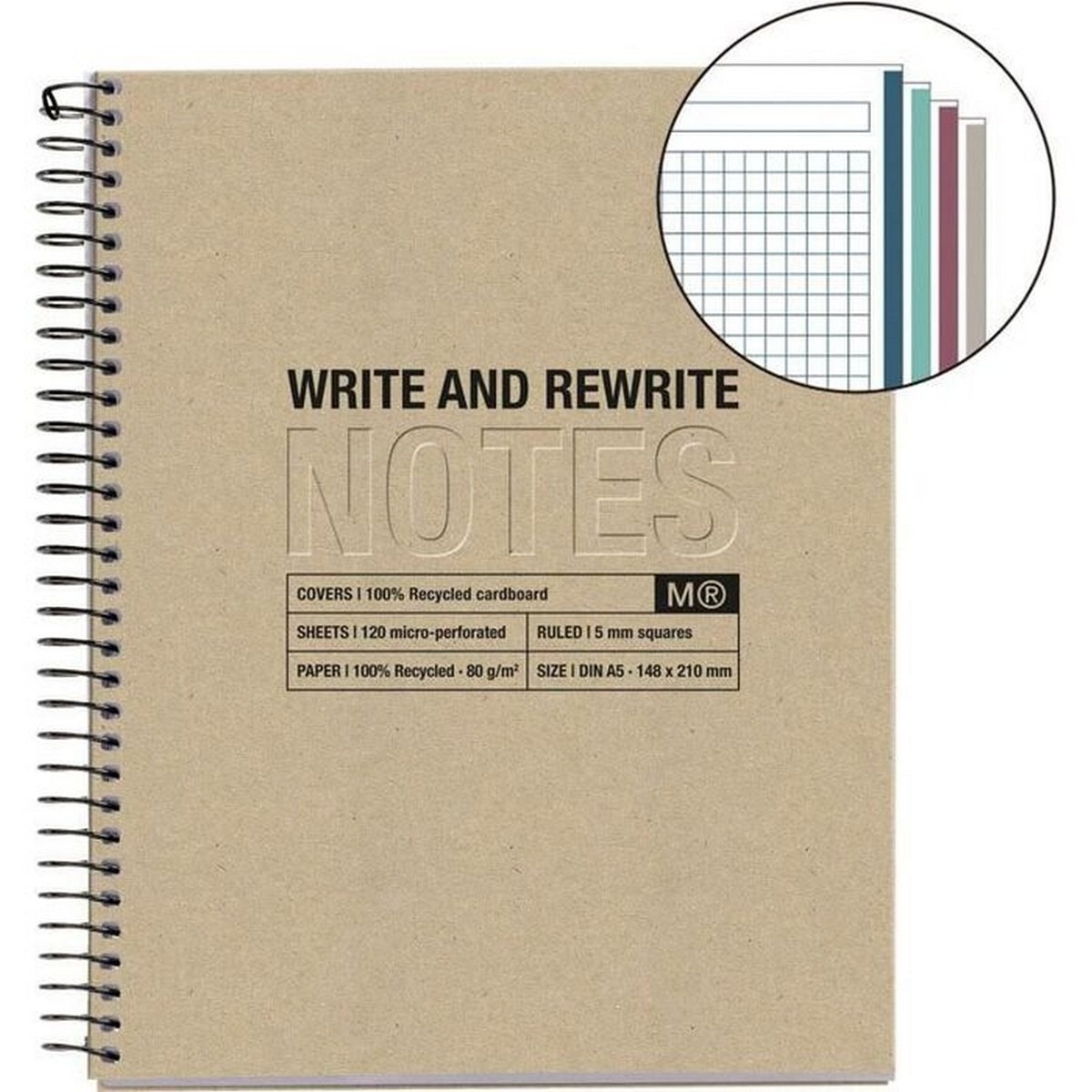 Caderno Campus A4 Quadriculado 1