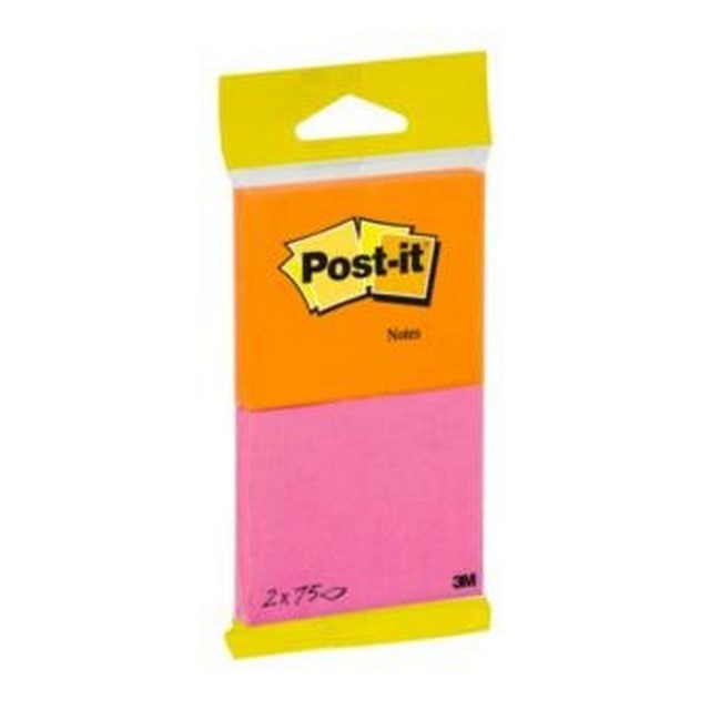 Imagem 0 de Post-It Blister com 2 Blocos de Notas 3M