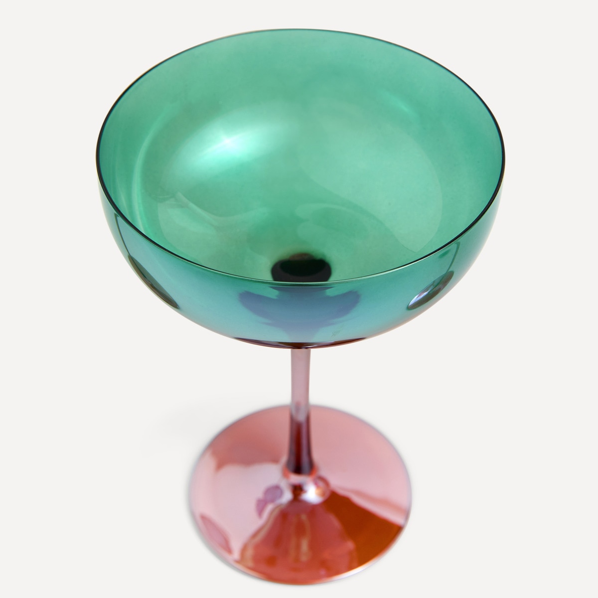 Conjunto de 4 Copos de Martini de Cristal Berlín Multicolor-2