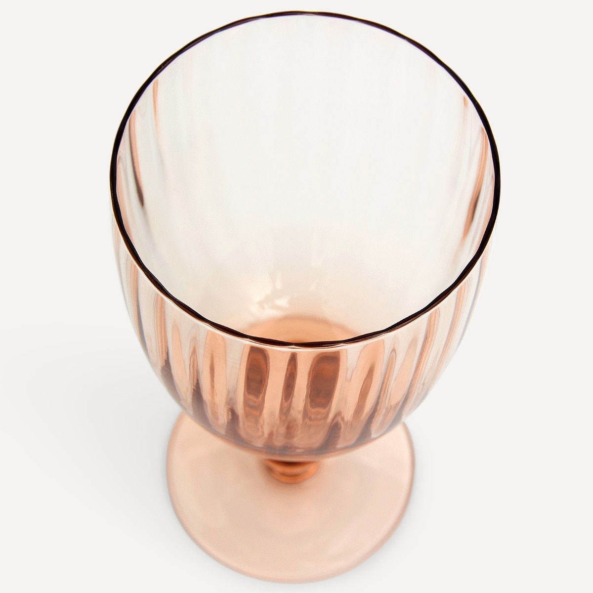 Copo de Vinho de Cristal Garda Rosa-2