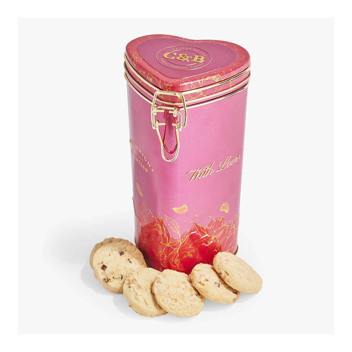Galletas de fresa y chocolate blanco With Love Cartwright & Butler 2