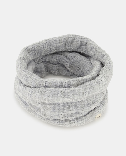 bufanda chenilla mujer