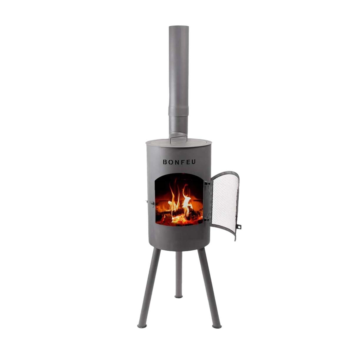 Imagen 0 de Chimenea de Leña Exterior Bongiano S Black