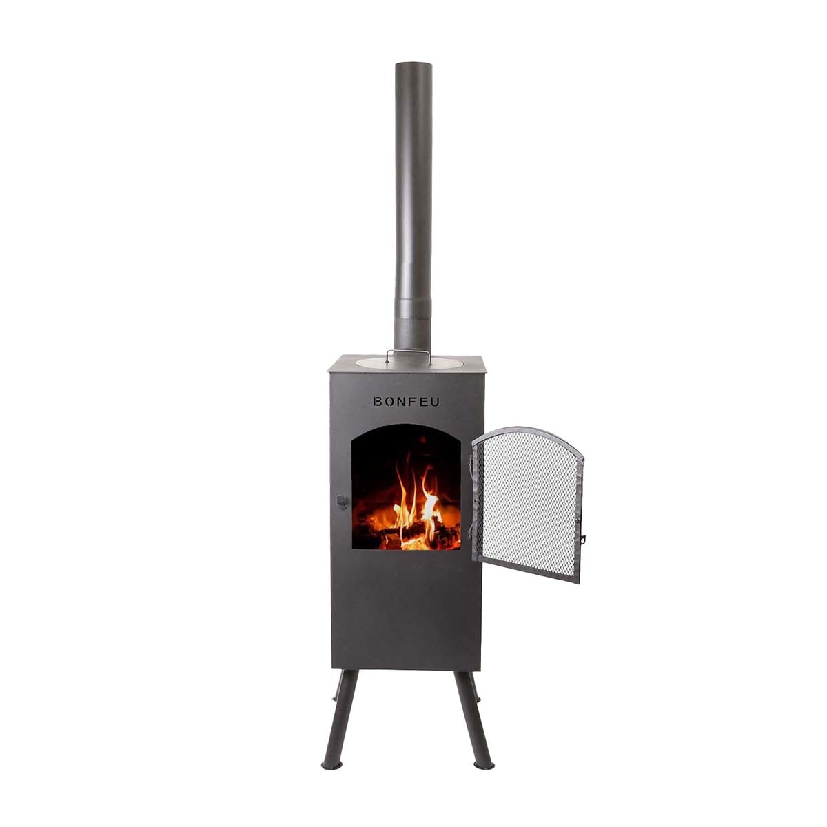 Imagen 0 de Chimenea de Leña Exterior Boncarré Black