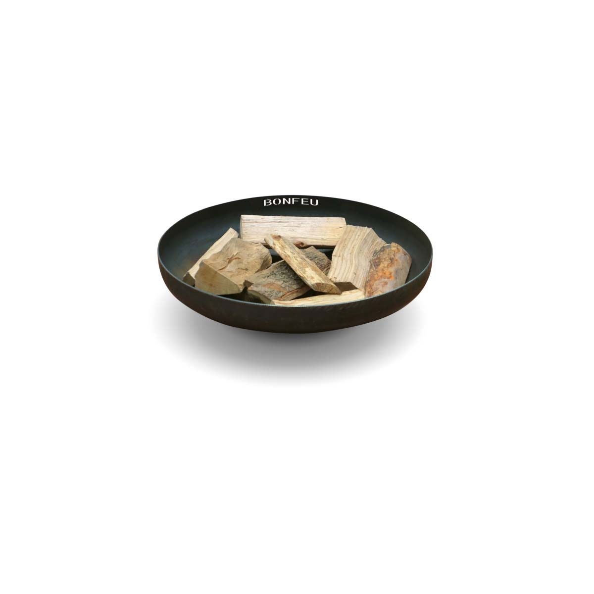 Brasero de Leña Bonbowl Acero Corten Ø 60 cm Óxido-2