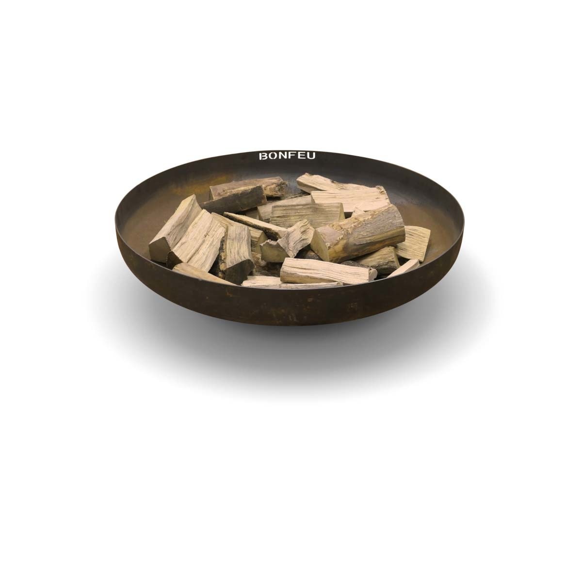 Brasero de Leña Bonbowl Acero Corten Ø 100 cm Óxido-2