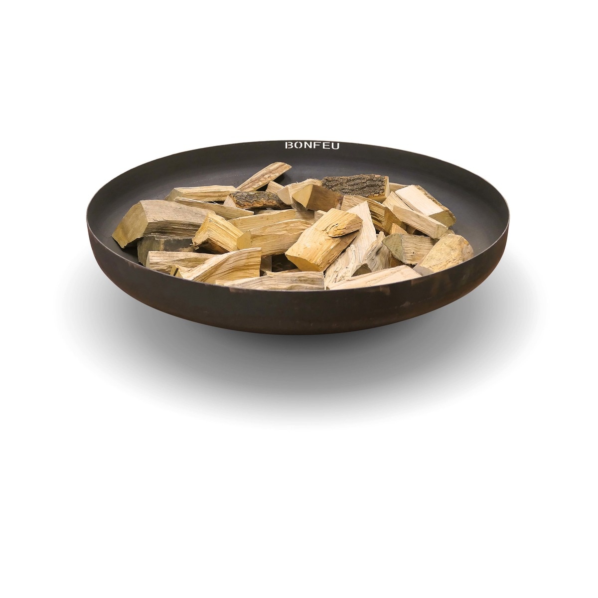 Brasero de Leña Bonbowl Acero Corten Ø 120 cm Óxido-2